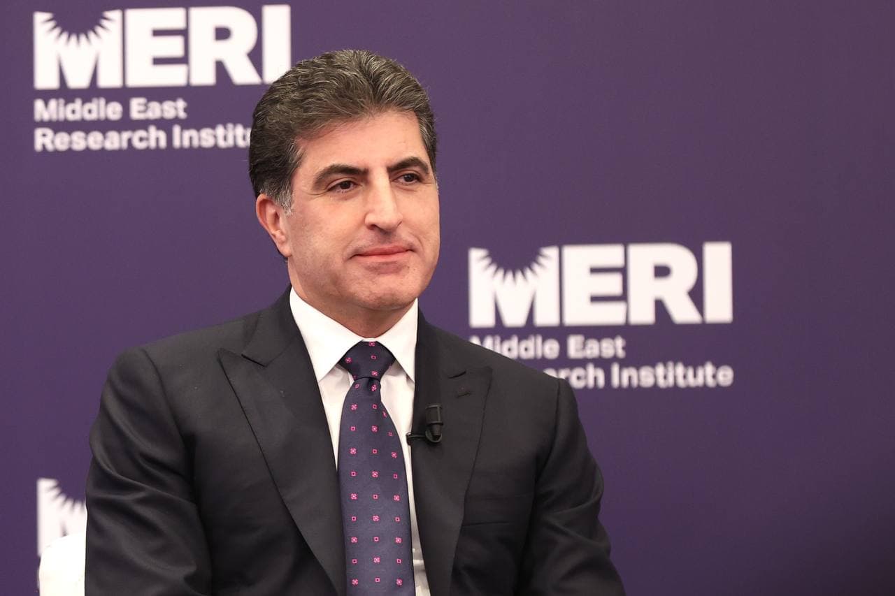 سەرۆک نێچیرڤان بارزانی لە دیداری مێریدا