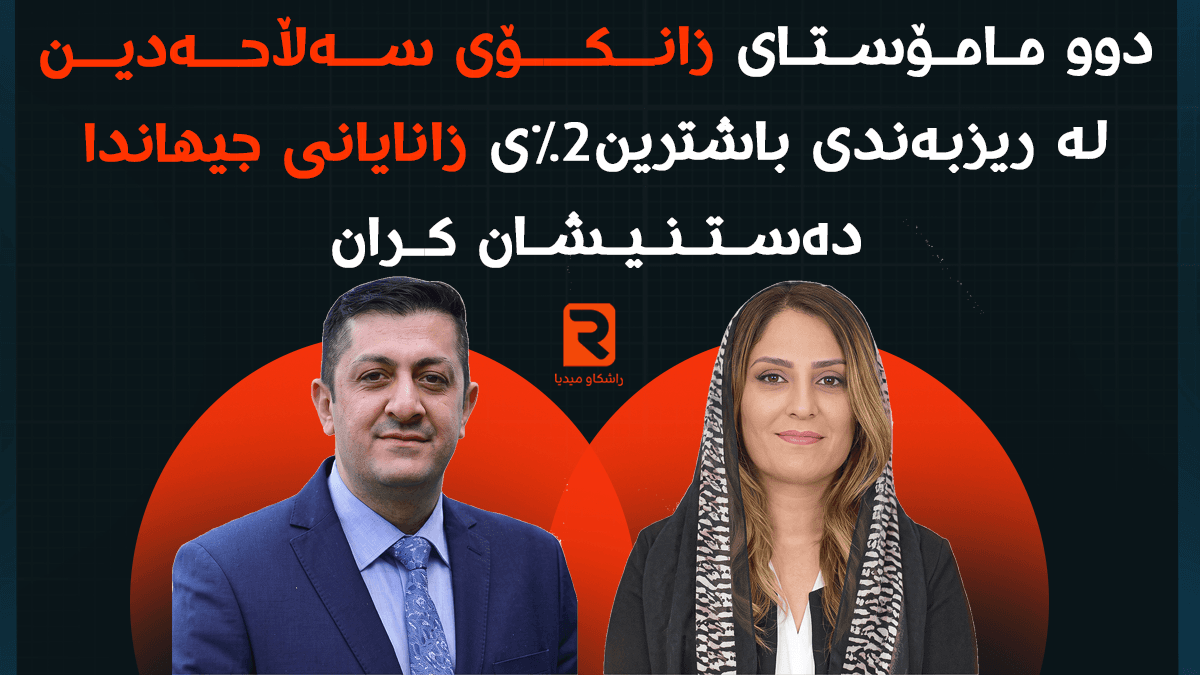 دوو مامۆستای زانکۆی سەڵاحەدین لەنێو باشترین 2%ـی زانایانی جیهاندان